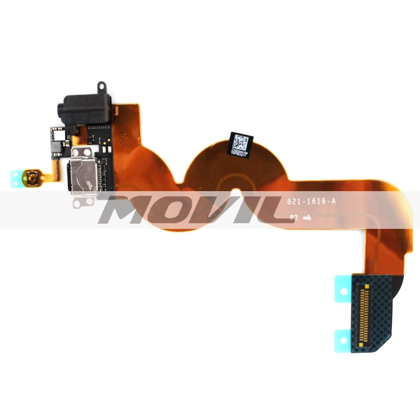 Original Charging Port Dock Connector & Headphone Audio Jack Flex Cable for iPod Touch 5th Gen